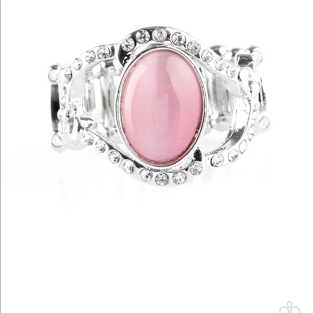 Paparazzi Moulin Moon Pink Ring
